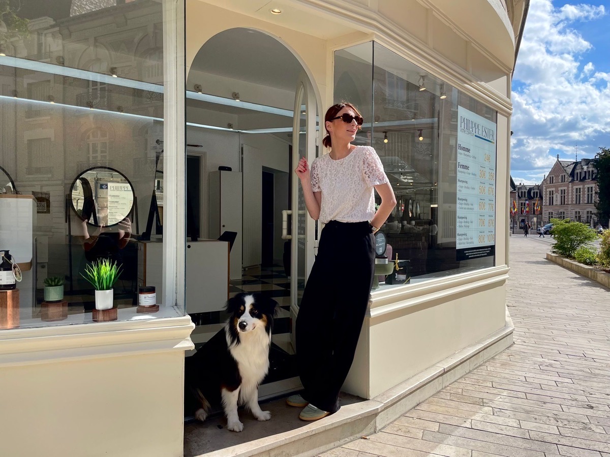 Devanture du salon Philippe Ester Orléans