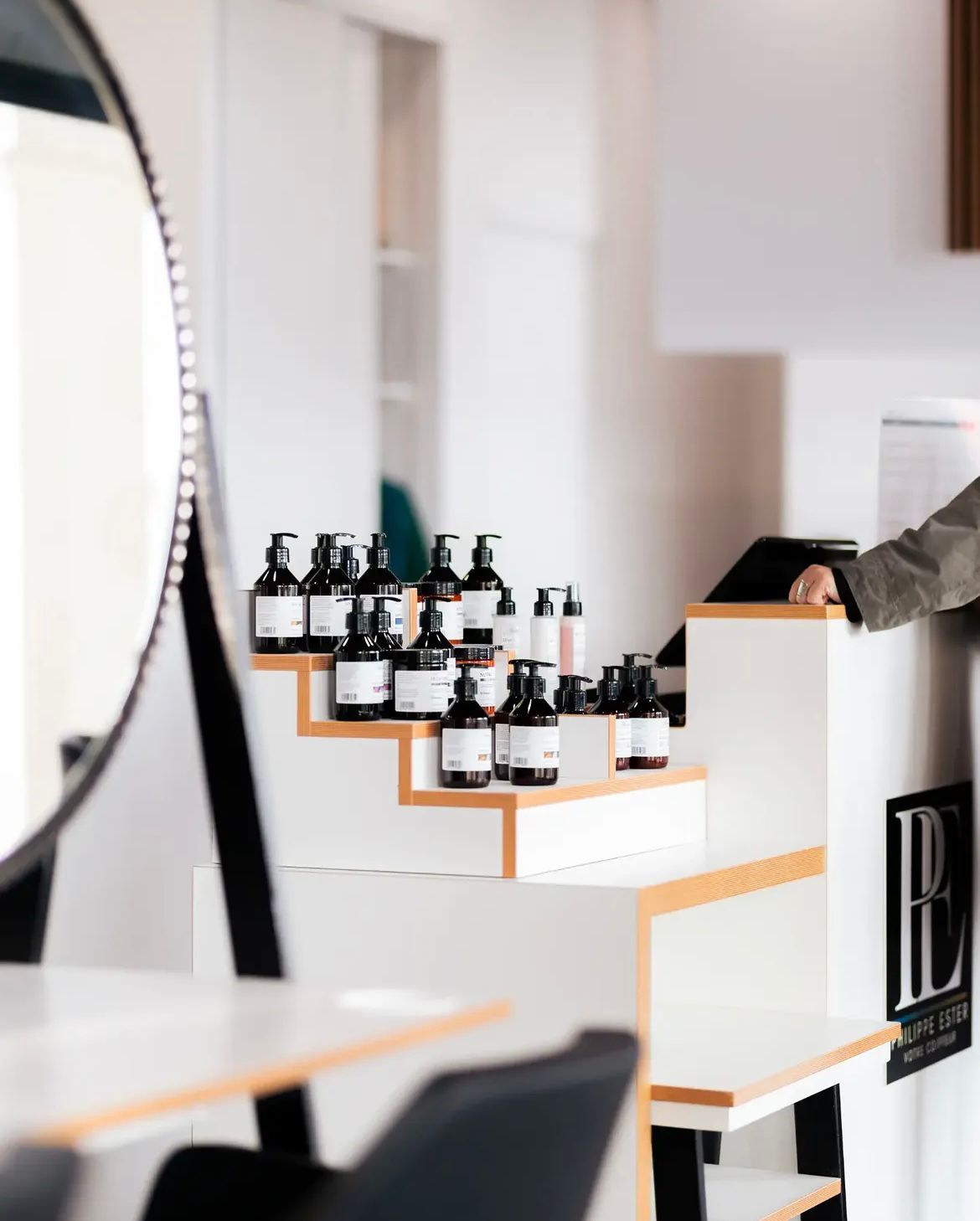 Gamme de soins Maison Philippe Ester en exposition